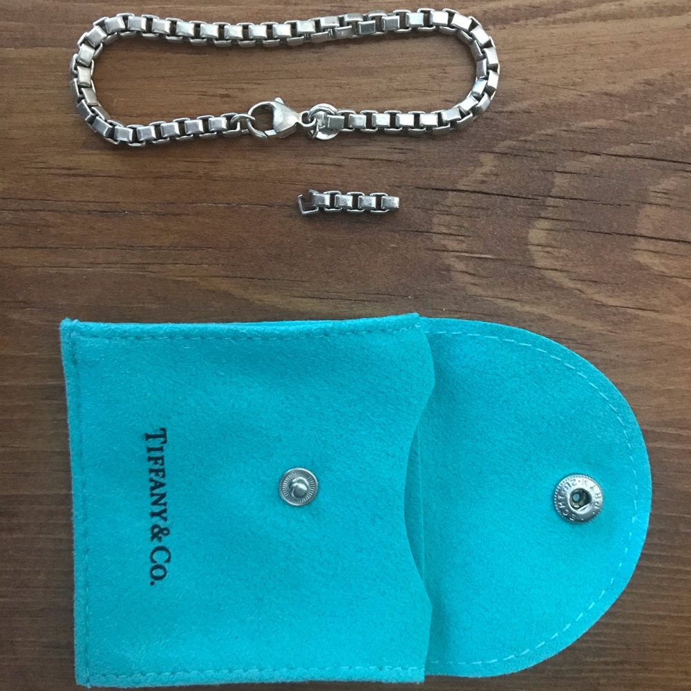 Tiffany Co. 925 Silver Venetian link bracelet